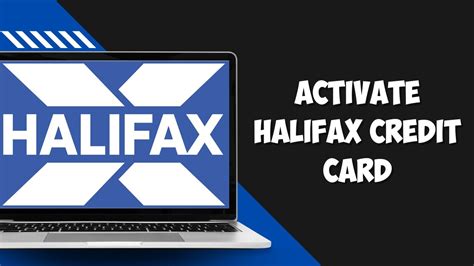 halifax uk credit card activation